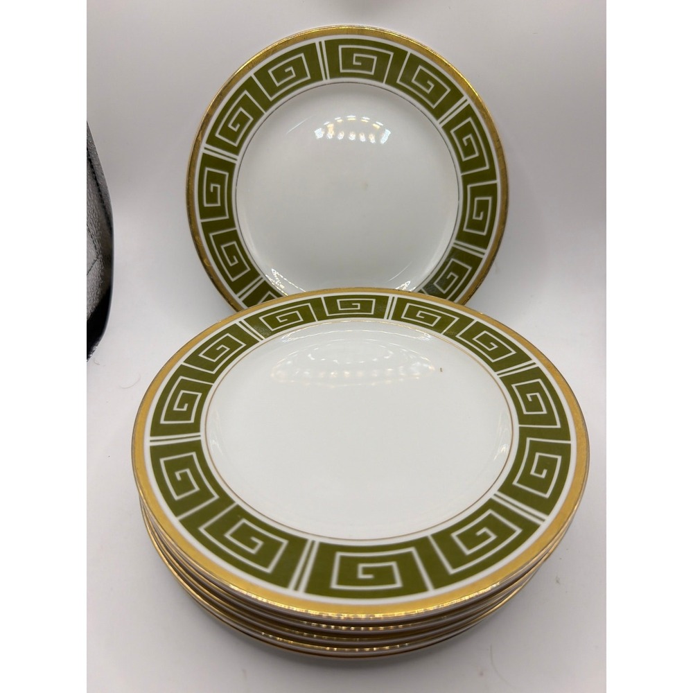 6 Sango Imperial Deluxe Royale 3590 Dessert plates